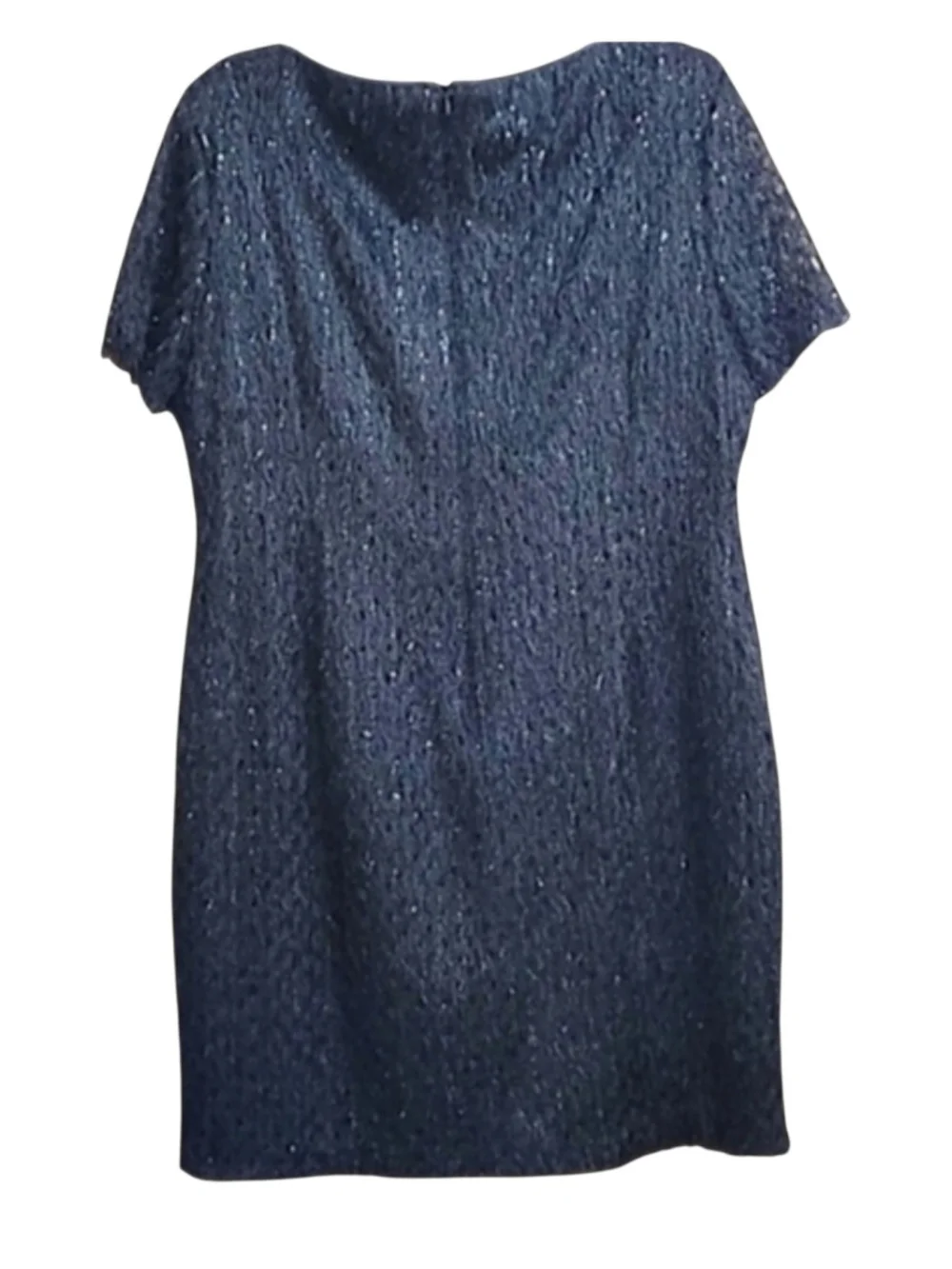Tahari ASL Black Mini Petite Sheath Dress - Picture 3 of 7